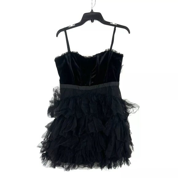 Betsy & Adam Black Mini Dress - Picture 1 of 2